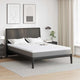 Vidaxxl surmatelas blanc 160 x 200 cm tissu jacquard