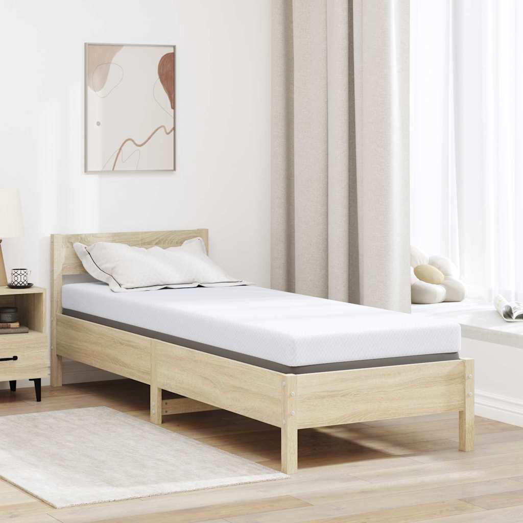 VidaXL surmatelas blanc 80 x 200 cm tissu jacquard
