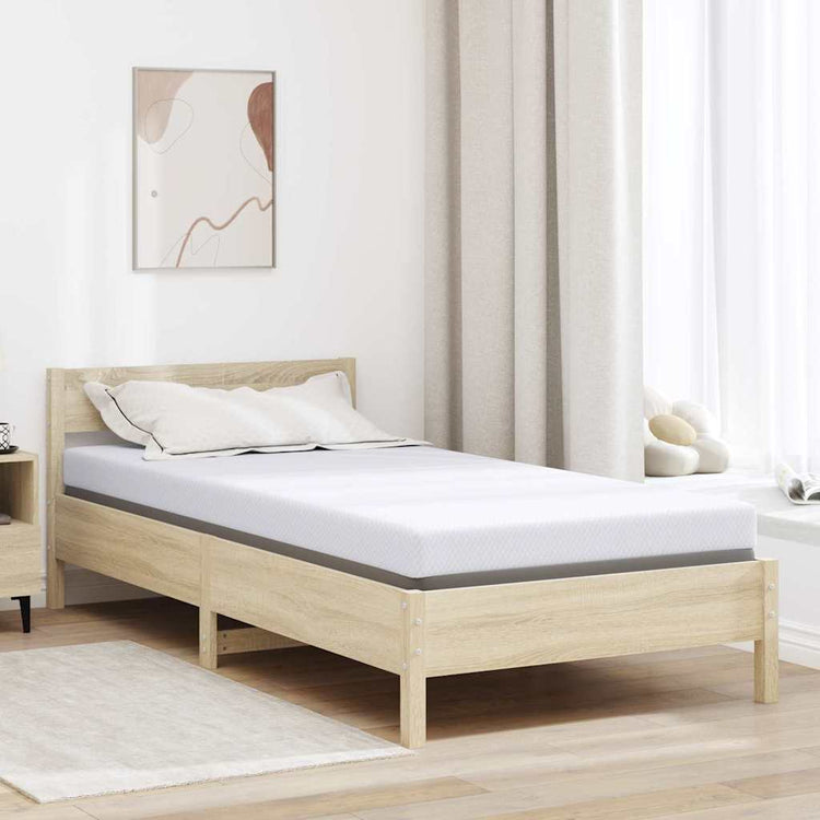 Vidaxxl surmatelas blanc 120 x 200 cm tissu jacquard