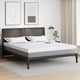 Vidaxxl surmatelas blanc 180 x 200 cm tissu jacquard
