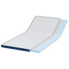 Vidaxxl surmatelas blanc 100 x 200 cm tissu jacquard