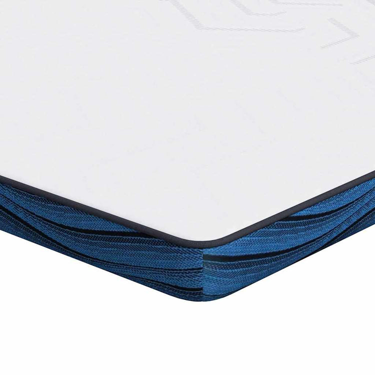 Vidaxxl surmatelas blanc 160 x 200 cm tissu jacquard