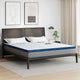Vidaxxl surmatelas blanc 180 x 200 cm tissu jacquard