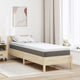 VidaXL surmatelas blanc 80 x 200 cm tissu jacquard