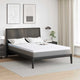 Vidaxxl surmatelas blanc 140 x 200 cm tissu jacquard