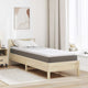 Vidaxl surmatelas blanc 80 x 200 cm tissu tricoté
