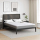 Vidaxl surmatelas blanc 140 x 200 cm tissu tricoté