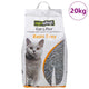 Litière pour chat VidaXL au parfum de poudre pour bébé bentonite 20l