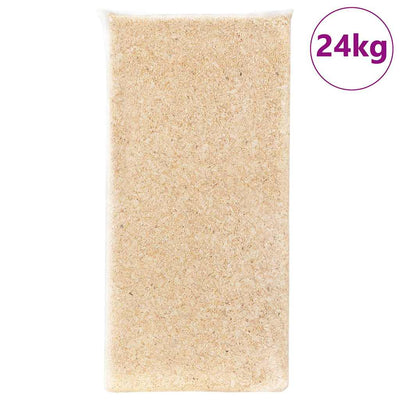 Vidaxl copeaux de bois pour litière animale bois de conifères 24 kg