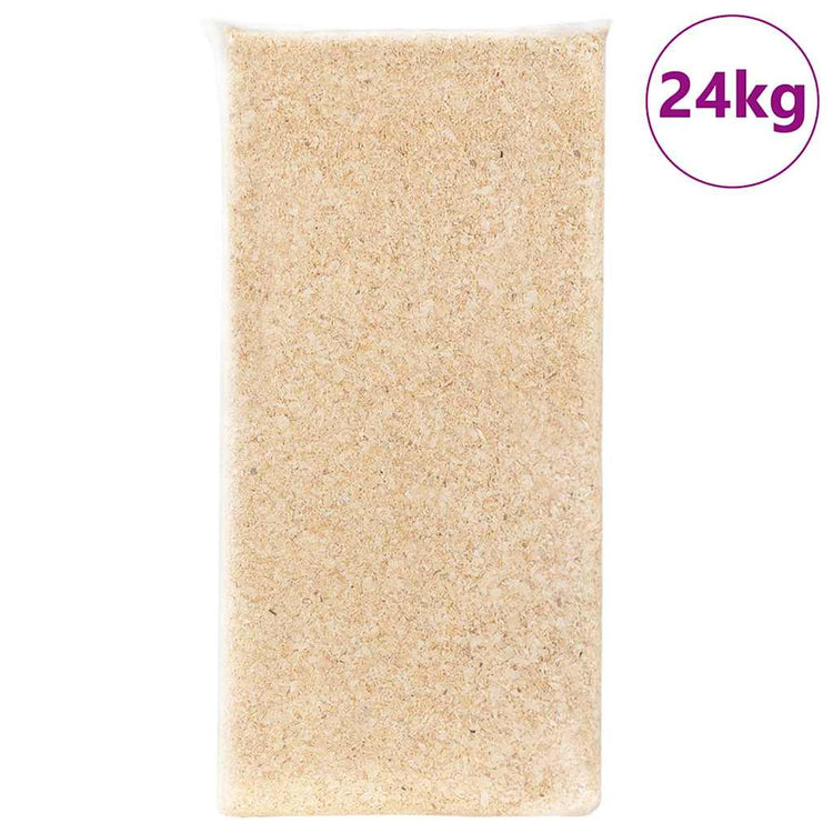 Vidaxl copeaux de bois pour litière animale bois de conifères 24 kg