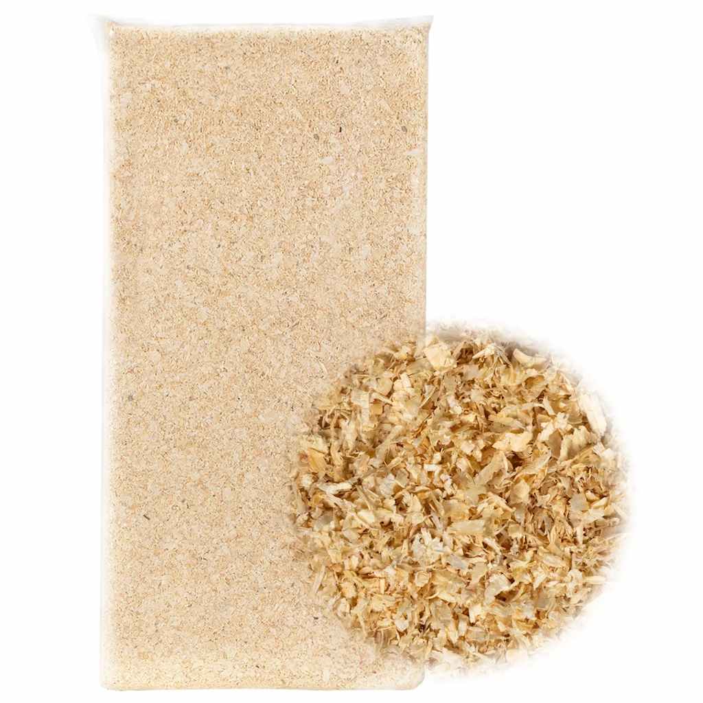 Vidaxl copeaux de bois pour litière animale bois de conifères 24 kg