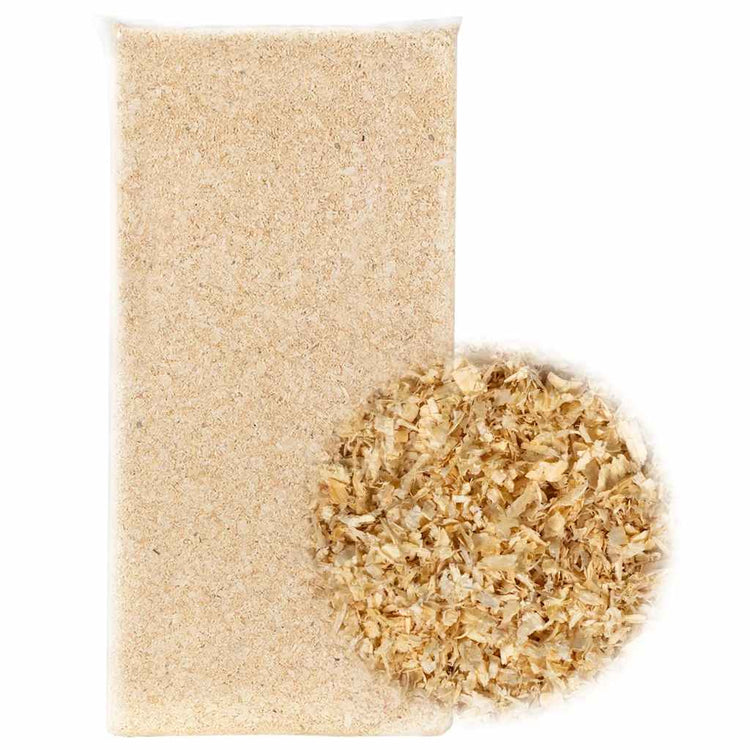 Vidaxl copeaux de bois pour litière animale bois de conifères 24 kg