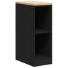 Vidaxx armoire de garage 30x51x85 cm bois de pin massif noir
