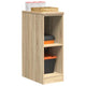 Vidaxx armoire de garage 30x51x85 cm bois de pin massif coloré chêne sonoma