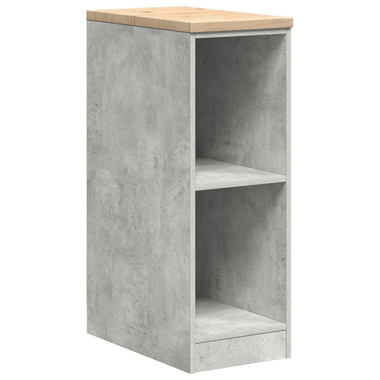 Vidaxx armoire de garage 30x51x85 cm bois de pin massif gris béton