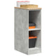 Vidaxx armoire de garage 30x51x85 cm bois de pin massif gris béton