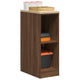 Vidaxx armoire de garage 30x51x85 cm bois de pin massif, chêne brun