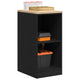 Vidaxx armoire de garage 40x51x85 cm bois de pin massif noir