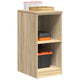Vidaxx armoire de garage 40x51x85 cm bois de pin massif coloré chêne sonoma