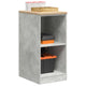 Vidaxx armoire de garage 40x51x85 cm bois de pin massif gris béton