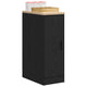 Vidaxx armoire de garage 30x51x85 cm bois de pin massif noir