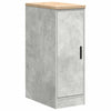 Vidaxx armoire de garage 30x51x85 cm bois de pin massif gris béton