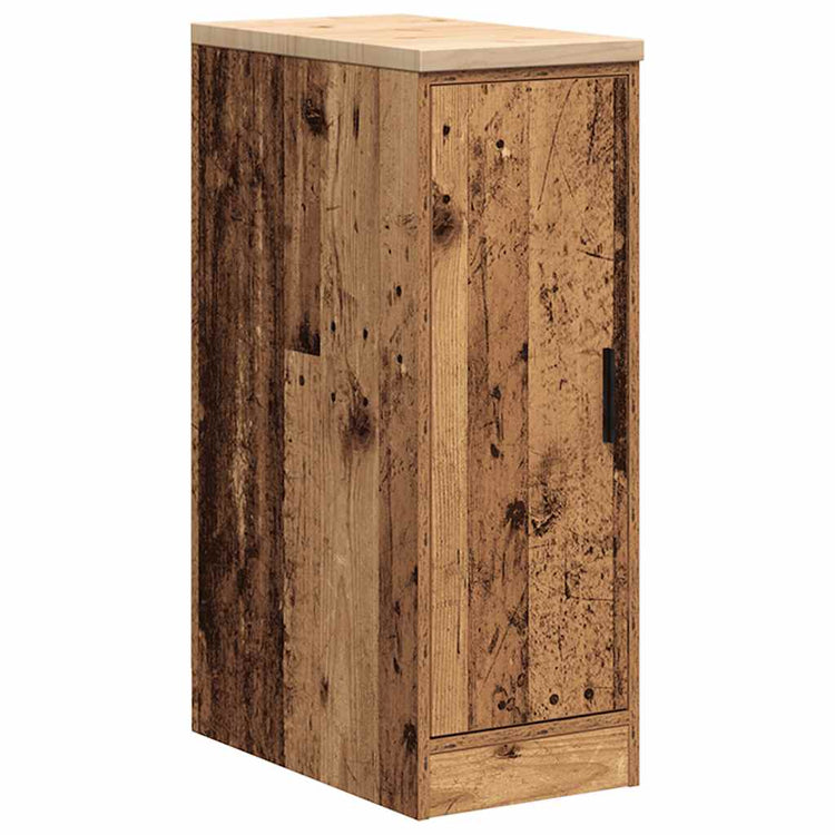 Vidaxx armoire de garage 30x51x85 cm vieux bois de pin massif