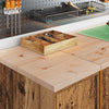 Vidaxx armoire de garage 30x51x85 cm vieux bois de pin massif