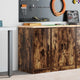 Vidaxx armoire de garage 40x51x85 cm bois de pin massif, chêne fumé