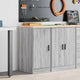 Vidaxx armoire de garage 40x51x85 cm bois de pin massif gris sonoma