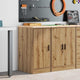 Vidaxx armoire de garage 40x51x85 cm en bois de pin massif artisanal couleur chêne