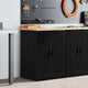 Vidaxx armoire de garage 60x51x85 cm bois de pin massif noir
