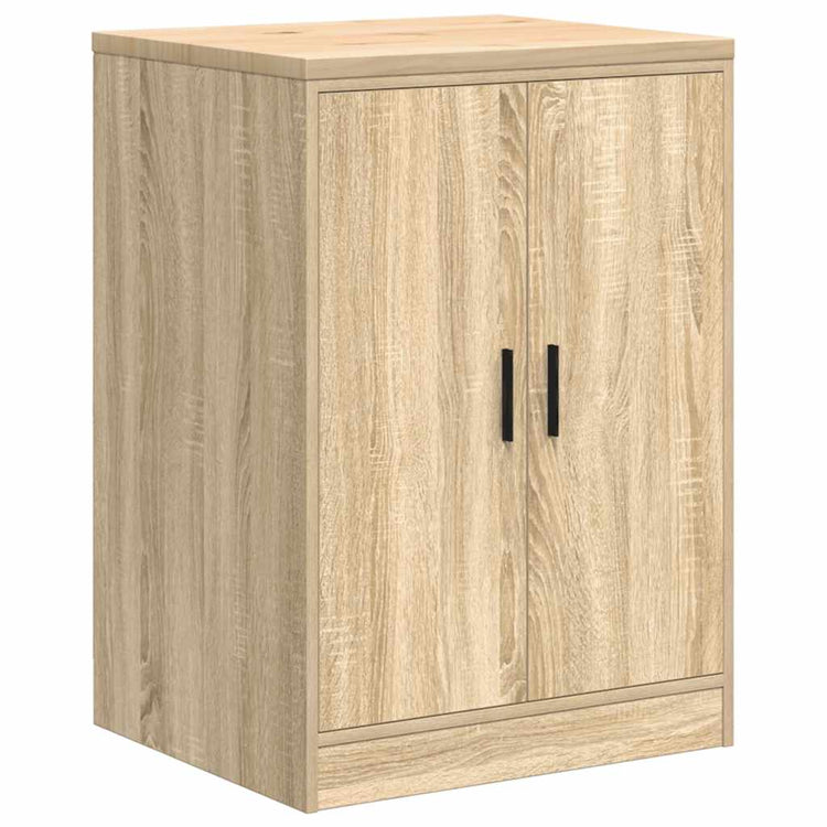 Vidaxx armoire de garage 60x51x85 cm bois de pin massif couleur chêne sonoma