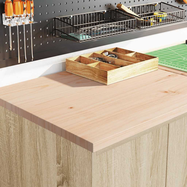 Vidaxx armoire de garage 60x51x85 cm bois de pin massif couleur chêne sonoma