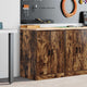 Vidaxx armoire de garage 60x51x85 cm bois de pin massif, chêne fumé