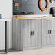 Vidaxx armoire de garage 60x51x85 cm bois de pin massif gris sonoma