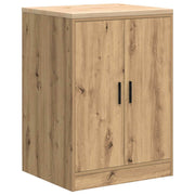 Vidaxx armoire de garage 60x51x85 cm bois de pin massif artisanal couleur chêne - afbeelding 2