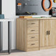 Vidaxx armoire de garage 40x51x85 cm bois de pin massif coloré chêne sonoma