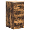 Vidaxx armoire de garage 40x51x85 cm bois de pin massif, chêne fumé