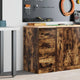 Vidaxx armoire de garage 40x51x85 cm bois de pin massif, chêne fumé