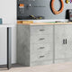 Vidaxx armoire de garage 60x51x85 cm bois de pin massif gris béton