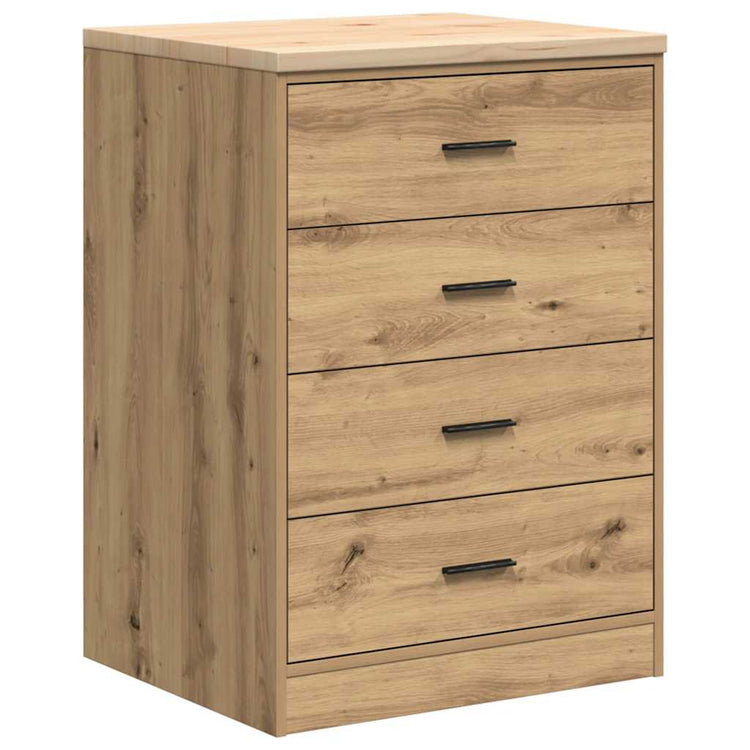 Vidaxx armoire de garage 60x51x85 cm bois de pin massif artisanal couleur chêne