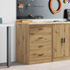 Vidaxx armoire de garage 60x51x85 cm bois de pin massif artisanal couleur chêne