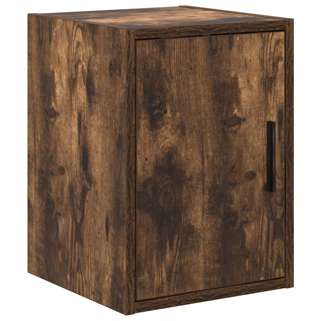 Armoire murale de garage Vidaxx réalisée en bois, chêne fumé