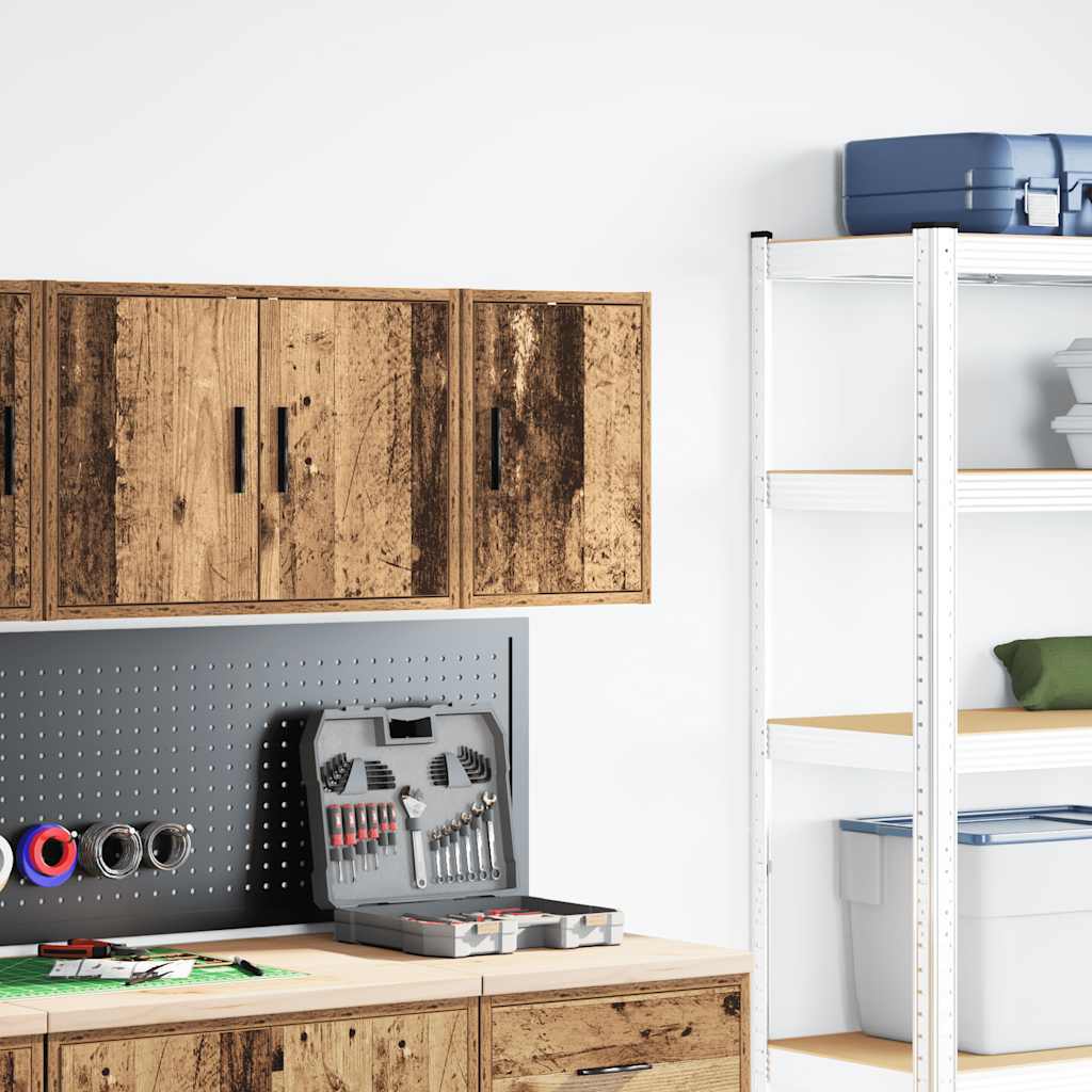 Vidaxx armoire murale de garage bois traité vieux bois