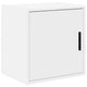 Vidaxx armoire murale de garage fini bois blanc