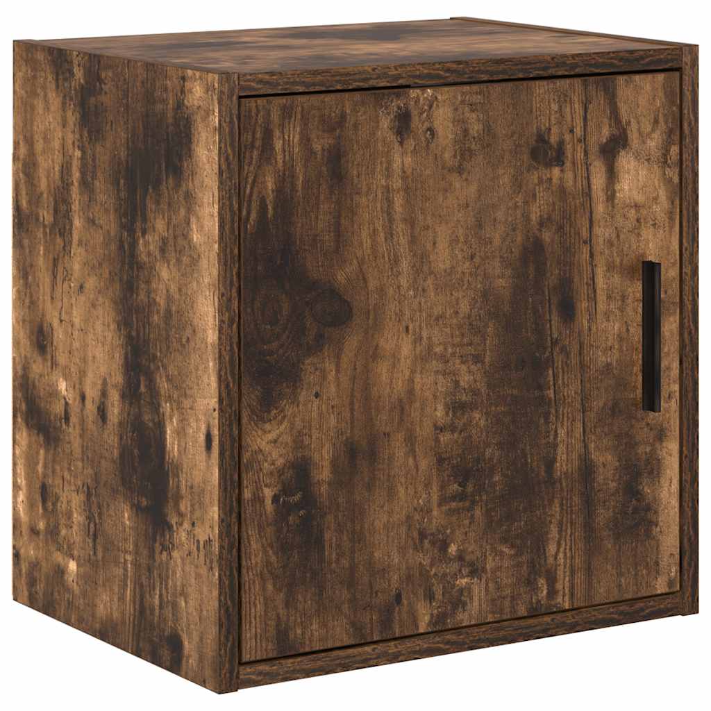 Armoire murale de garage Vidaxx réalisée en bois, chêne fumé