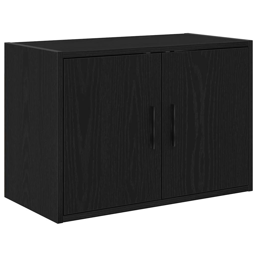 Vidaxx armoire murale de garage en aggloméré noir