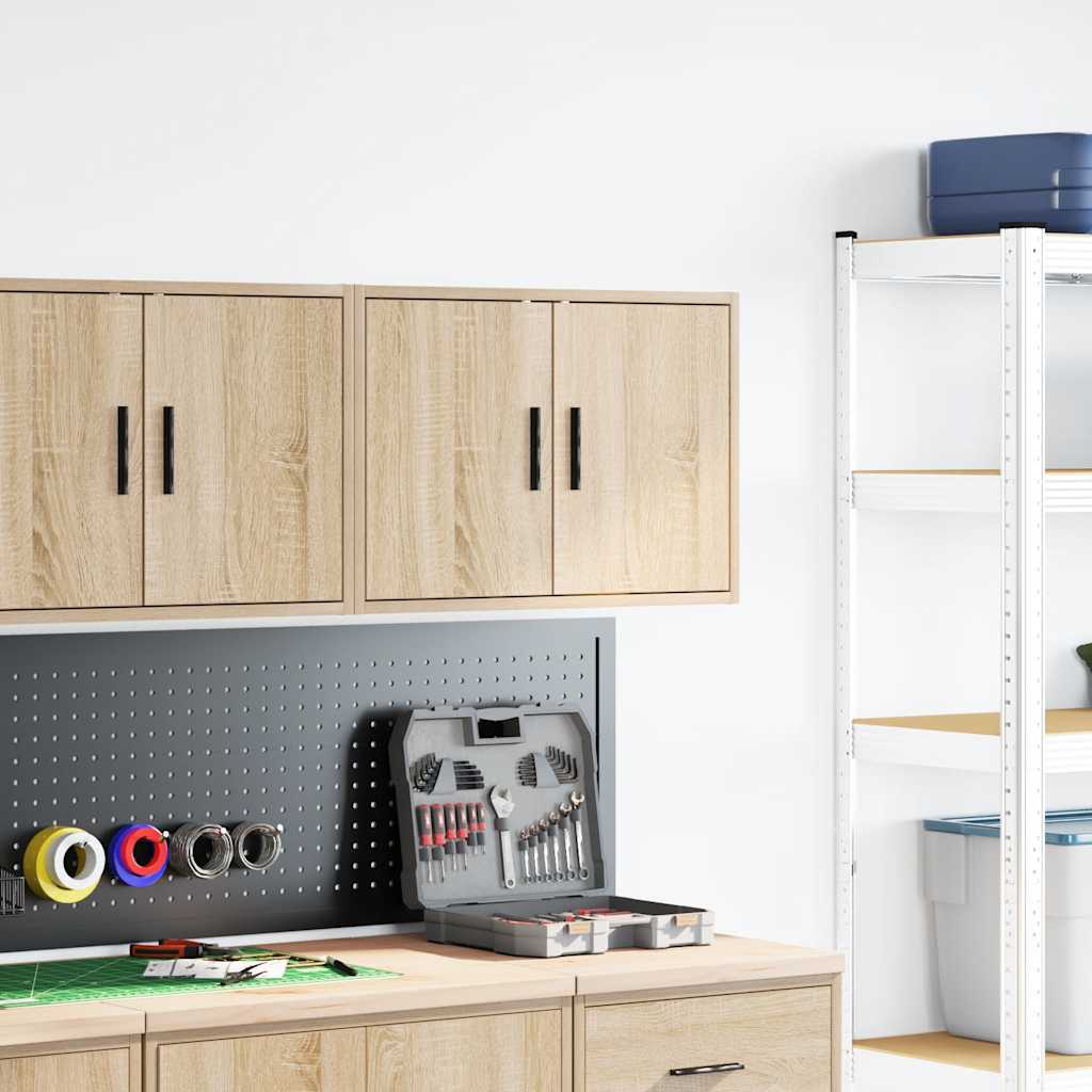 Vidaxx armoire murale de garage sonoma bois fini couleur chêne