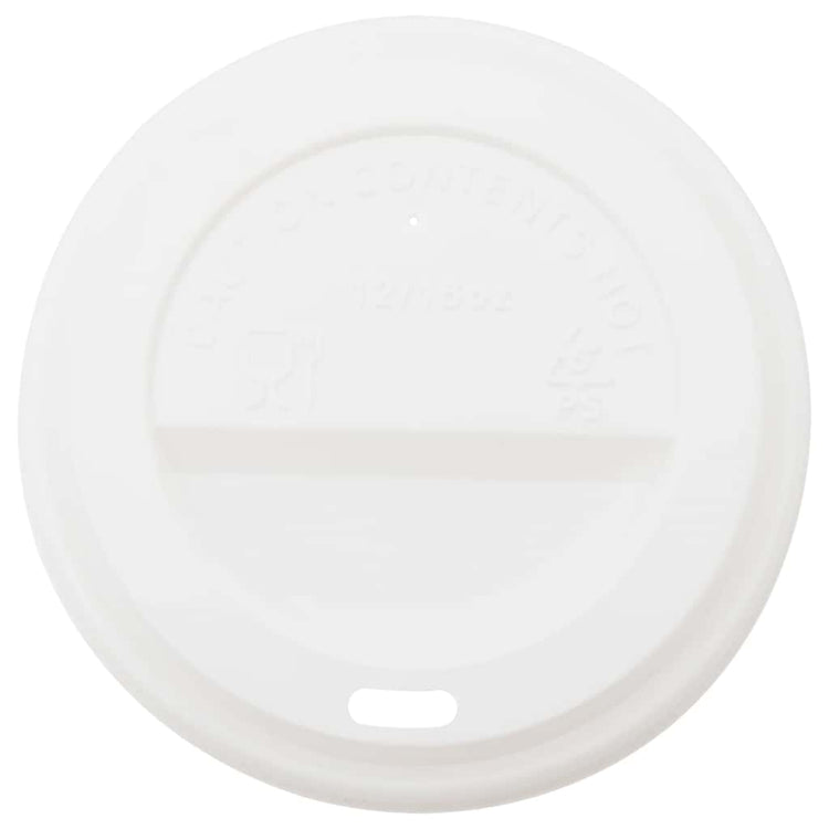 VidaXL tasses à café en papier avec couvercle 1000 pcs 16oz 400 ml